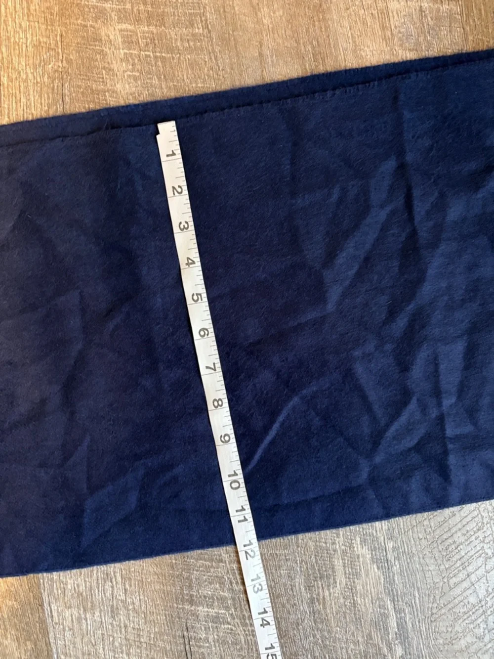 Christian Dior Cashmaire Blue Knit Vintage Scarf Fringe